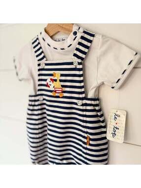 le top romper set - 3m NWT
